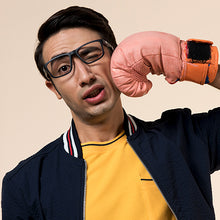 Load image into Gallery viewer, Blue Rectangle Full Rim Unisex Eyeglasses by Lenskart Air Online-120199