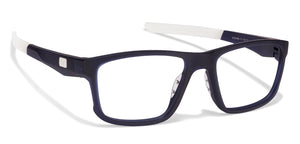 Blue Rectangle Full Rim Unisex Eyeglasses by Lenskart Air Online-120199
