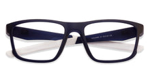 Load image into Gallery viewer, Blue Rectangle Full Rim Unisex Eyeglasses by Lenskart Air Online-120199