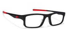 Load image into Gallery viewer, Black Rectangle Full Rim Unisex Eyeglasses by Lenskart Air Online-120208