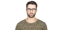 Load image into Gallery viewer, Black Rectangle Full Rim Unisex Eyeglasses by Lenskart Air Online-120208
