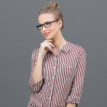 Load image into Gallery viewer, Black Rectangle Full Rim Unisex Eyeglasses by Lenskart Air Online-120208