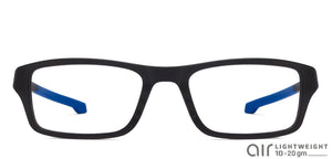 Grey Rectangle Full Rim Unisex Eyeglasses by Lenskart Air Online-120212