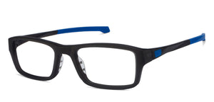 Grey Rectangle Full Rim Unisex Eyeglasses by Lenskart Air Online-120212