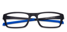 Load image into Gallery viewer, Grey Rectangle Full Rim Unisex Eyeglasses by Lenskart Air Online-120212