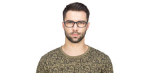 Load image into Gallery viewer, Grey Rectangle Full Rim Unisex Eyeglasses by Lenskart Air Online-120212