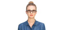 Load image into Gallery viewer, Black Rectangle Full Rim Unisex Eyeglasses by Lenskart Air Online-120213