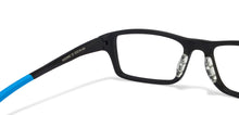 Load image into Gallery viewer, Black Rectangle Full Rim Unisex Eyeglasses by Lenskart Air Online-120213