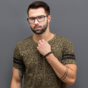 Blue Rectangle Full Rim Unisex Eyeglasses by Lenskart Air Online-120218