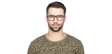 Load image into Gallery viewer, Blue Rectangle Full Rim Unisex Eyeglasses by Lenskart Air Online-120218