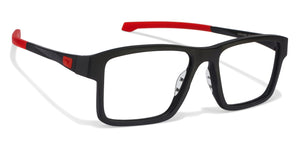 Black Rectangle Full Rim Unisex Eyeglasses by Lenskart Air Online-120224
