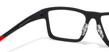 Load image into Gallery viewer, Black Rectangle Full Rim Unisex Eyeglasses by Lenskart Air Online-120224