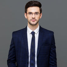 Load image into Gallery viewer, Black Rectangle Half Rim Unisex Eyeglasses by Lenskart Air Online-120144