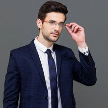 Load image into Gallery viewer, Black Rectangle Half Rim Unisex Eyeglasses by Lenskart Air Online-120144
