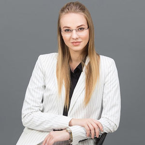 Black Rectangle Rimless Unisex Eyeglasses by Lenskart Air Online-120171