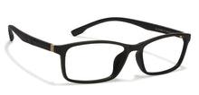 Load image into Gallery viewer, Black Rectangle Full Rim Unisex Eyeglasses by Lenskart Air Online-121126