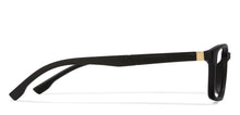 Load image into Gallery viewer, Black Rectangle Full Rim Unisex Eyeglasses by Lenskart Air Online-121126