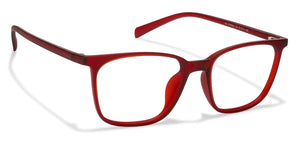 Red Wayfarer Full Rim Unisex Eyeglasses by Lenskart Air Online-121134