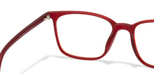 Load image into Gallery viewer, Red Wayfarer Full Rim Unisex Eyeglasses by Lenskart Air Online-121134