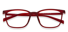 Load image into Gallery viewer, Red Wayfarer Full Rim Unisex Eyeglasses by Lenskart Air Online-121134