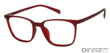 Load image into Gallery viewer, Red Wayfarer Full Rim Unisex Eyeglasses by Lenskart Air Online-121134
