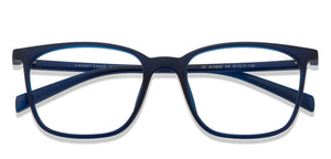 Blue Wayfarer Full Rim Unisex Eyeglasses by Lenskart Air Online-121136