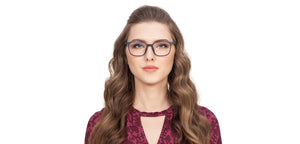 Blue Wayfarer Full Rim Unisex Eyeglasses by Lenskart Air Online-121136