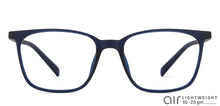 Load image into Gallery viewer, Blue Wayfarer Full Rim Unisex Eyeglasses by Lenskart Air Online-121136
