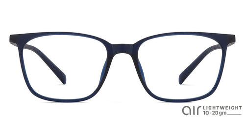 Blue Wayfarer Full Rim Unisex Eyeglasses by Lenskart Air Online-121136