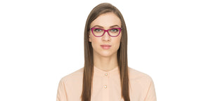 Pink Cat Eye Full Rim Women Eyeglasses by Vincent Chase Online-121728