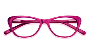 Pink Cat Eye Full Rim Women Eyeglasses by Vincent Chase Online-121728