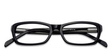 Load image into Gallery viewer, Black Rectangle Full Rim Women Eyeglasses by Vincent Chase Online-122542