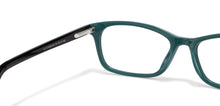 Load image into Gallery viewer, Green Rectangle Full Rim Unisex Eyeglasses by Vincent Chase VC-122553