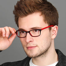 Load image into Gallery viewer, Red Rectangle Full Rim Unisex Eyeglasses by Vincent Chase Online-122561
