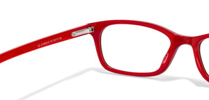 Red Rectangle Full Rim Unisex Eyeglasses by Vincent Chase Online-122561