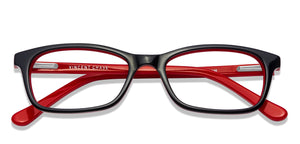 Red Rectangle Full Rim Unisex Eyeglasses by Vincent Chase Online-122561