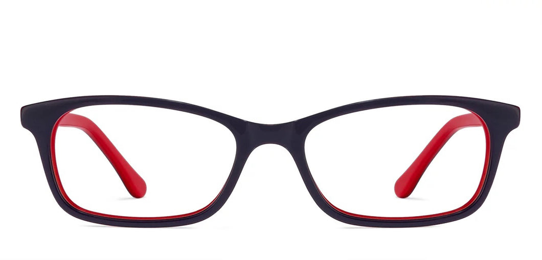 Blue Rectangle Full Rim Unisex Eyeglasses by Vincent Chase Computer Glasses-132935