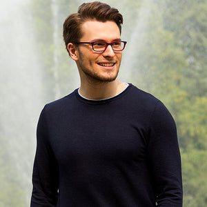 Blue Rectangle Full Rim Unisex Eyeglasses by Vincent Chase Computer Glasses-132935