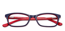 Load image into Gallery viewer, Blue Rectangle Full Rim Unisex Eyeglasses by Vincent Chase Computer Glasses-132935