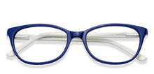 Load image into Gallery viewer, Blue Cat Eye Full Rim Women Eyeglasses by Vincent Chase Online-122593