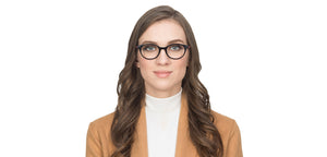 Black Round Full Rim Unisex Eyeglasses by Vincent Chase VC-121833