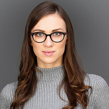 Load image into Gallery viewer, Black Round Full Rim Unisex Eyeglasses by Vincent Chase VC-121833