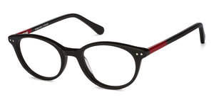 Black Round Full Rim Unisex Eyeglasses by Vincent Chase VC-121833