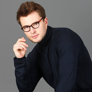 Tortoise Round Full Rim Unisex Eyeglasses by Vincent Chase Online-121834