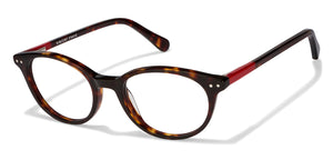 Tortoise Round Full Rim Unisex Eyeglasses by Vincent Chase Online-121834