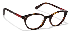 Tortoise Round Full Rim Unisex Eyeglasses by Vincent Chase Online-121834