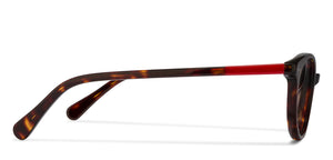 Tortoise Round Full Rim Unisex Eyeglasses by Vincent Chase Online-121834