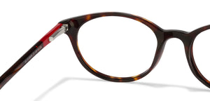 Tortoise Round Full Rim Unisex Eyeglasses by Vincent Chase Online-121834