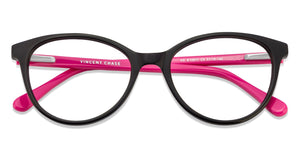 Black Cat Eye Full Rim Women Eyeglasses by Vincent Chase Online-121846