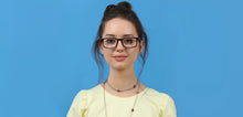 Load image into Gallery viewer, Black Rectangle Full Rim Unisex Eyeglasses by Vincent Chase Online-121912